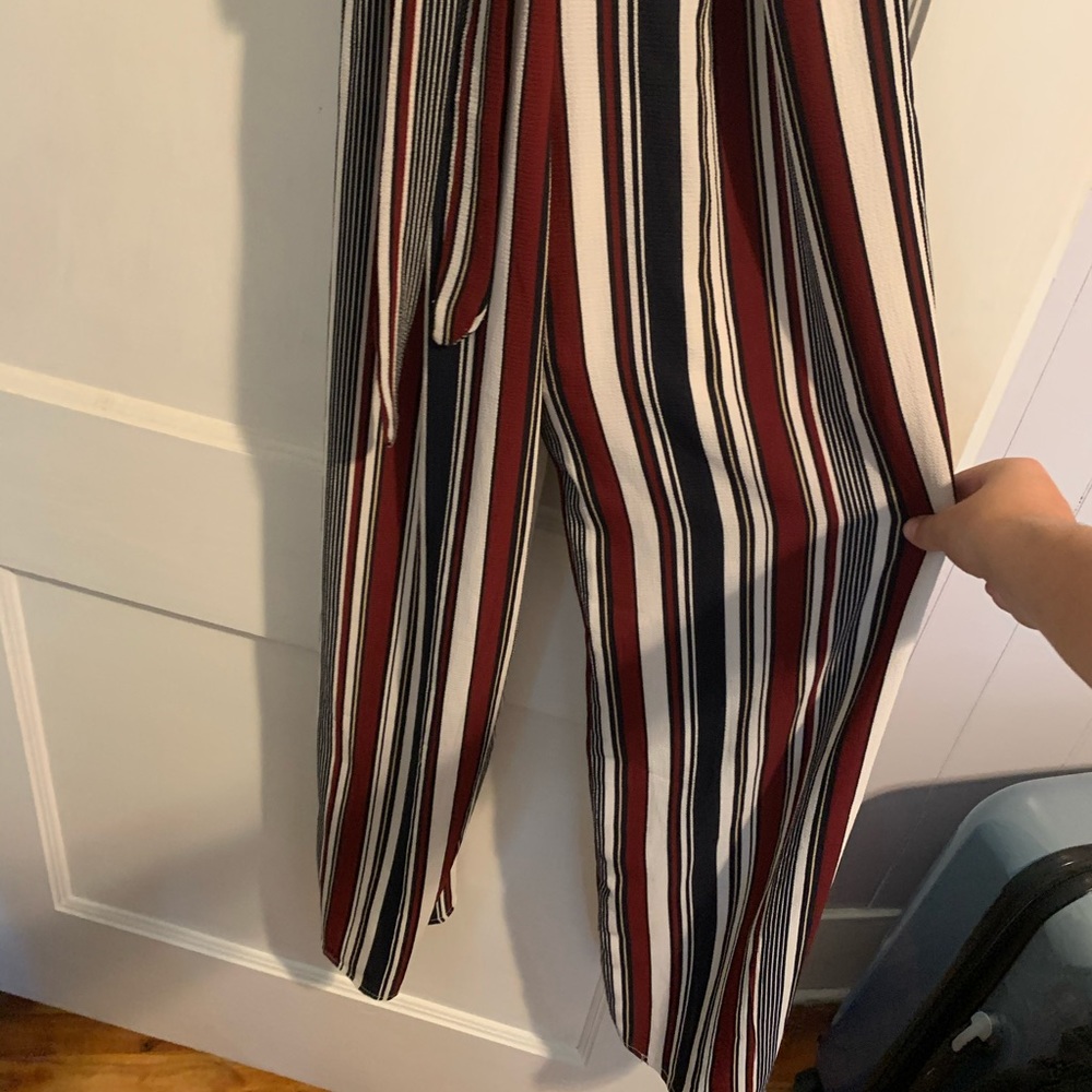 Stripped Monteau jumpsuit